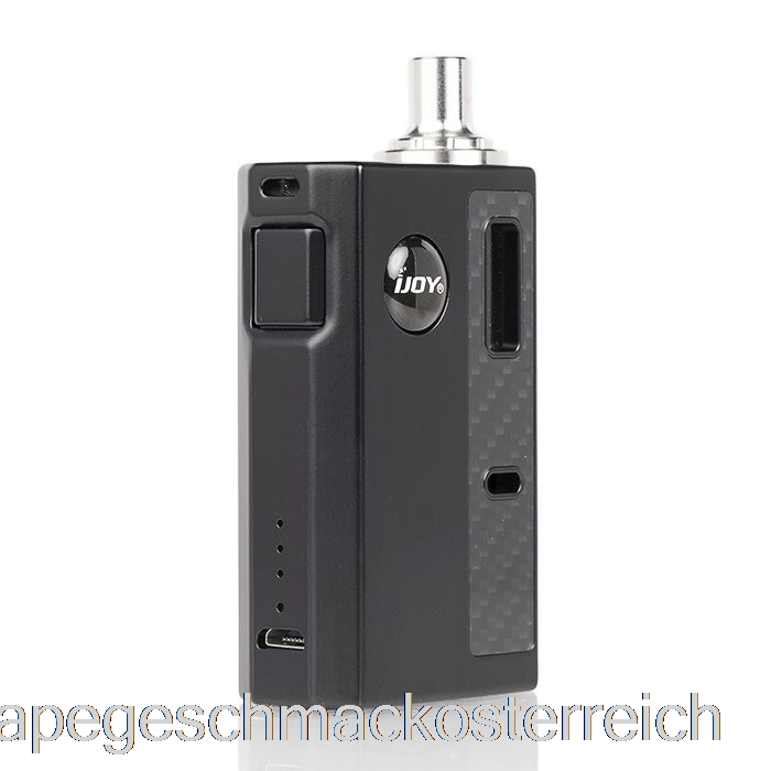 Ijoy Mercury 12w Aio Pod System Black Carbon Vape Geschmack
